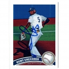 Osmy Gregorio autograph